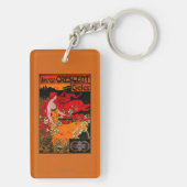 Porte-clés PosterEurope vintage en croissant américain (Dos)