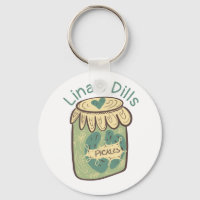 Pot de cornichons drôle amateur de nourriture vert