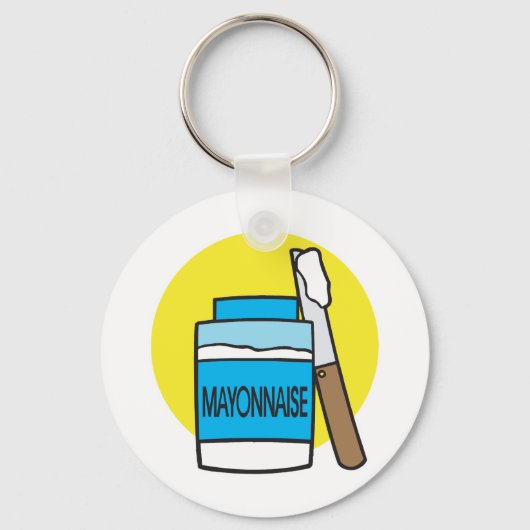 Porte-clés pot de mayonnaise (Recto)