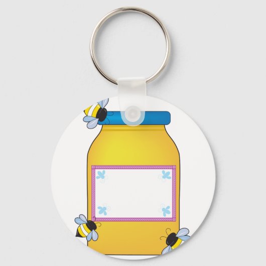 Porte-clés Pot de miel (Recto)