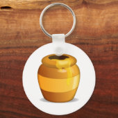 Porte-clés Pot de miel - Emoji (Recto)