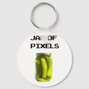 Porte-clés Pot de pixels