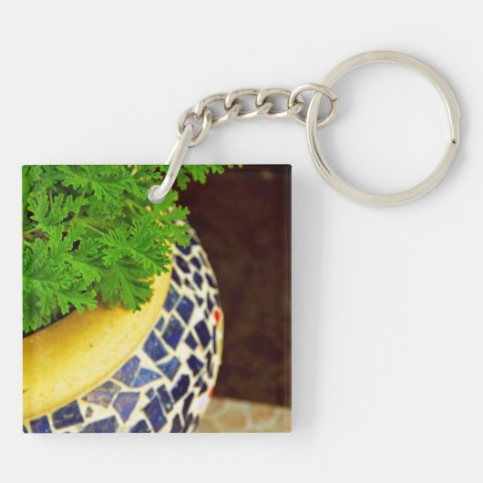 Porte-clés Pot de plantes (Dos)