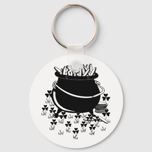 Porte-clés Pot De Porte - clé Or (Recto)