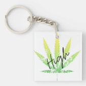 Porte-clés Pot feuille (Devant)