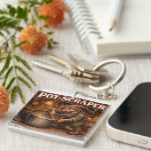 Porte-clés Pot Scraper Icelandic Yule Lad  (Devant Droit)