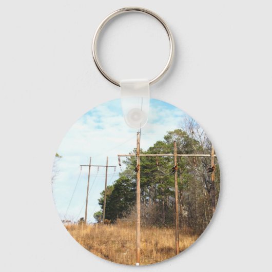 Porte-clés Poteaux de téléphone (Recto)