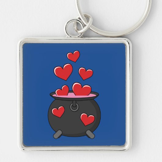 Porte-clés Potion d'amour des coeurs (Devant)