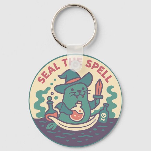 Porte-clés Potion de sceau magique mignon (Recto)