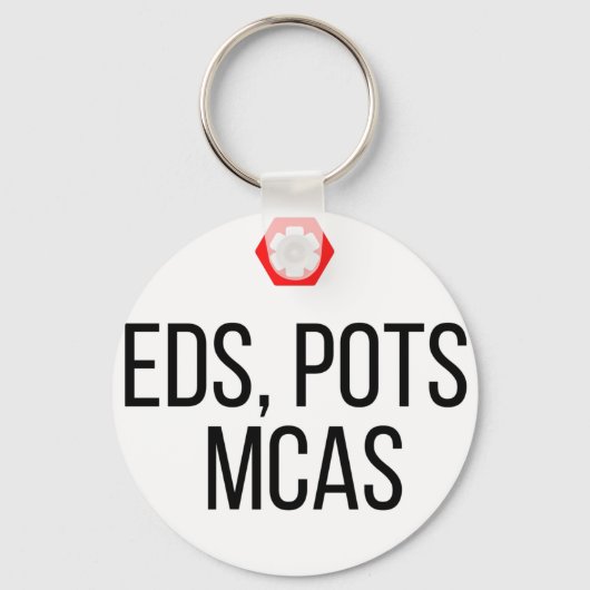 Porte-clés PoTS EDS et MCAS (Recto)