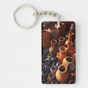 Porte-clés Pots en argile, Hazyview, Mpumalanga, Afrique du S