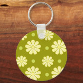 Porte-clés Pots et marguerites (Recto)