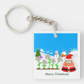 Porte-clés Pou_Christmas (Devant)