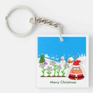 Porte-clés Pou_Christmas
