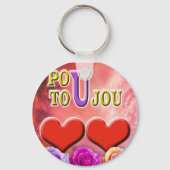 Porte-clés Pou Toujou (Recto)