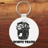 Porte-clés Poubelle blanche (Recto)