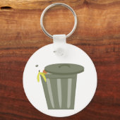 Porte-clés Poubelle de déchets (Recto)