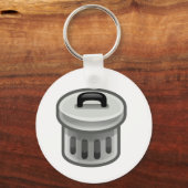 Porte-clés Poubelle de déchets (Recto)