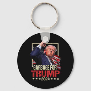 Porte-clés Poubelle Élection 2024 Trump Pour Vote Trump P