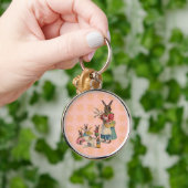 Porte-clés Poubelles de Pâques Poubelles lapins Oeufs (Main)