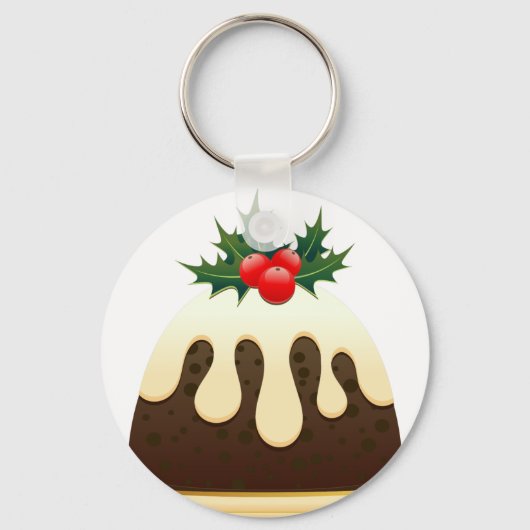 Porte-clés pouding de noël (Recto)