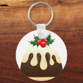 Porte-clés pouding de noël (Recto)
