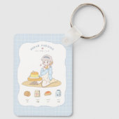 Porte-clés ✩°。⋆⸜ 🌸 Pouding Mou et Rêveur 🌸 ⸝⋆。°✩ (Verso)