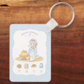 Porte-clés ✩°。⋆⸜ 🌸 Pouding Mou et Rêveur 🌸 ⸝⋆。°✩ (Verso)