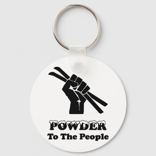 Porte-clés Poudre Au Peuple (Recto)