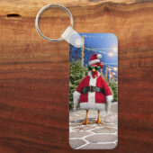 Porte-clés Poule de Noël (Recto)