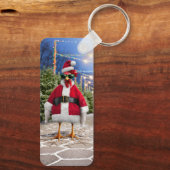 Porte-clés Poule de Noël (Verso)