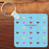 Porte-clés Poules de poulet Thunder_Cove  (Recto)