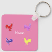 Porte-clés Poules de poulet Thunder_Cove  (Dos)