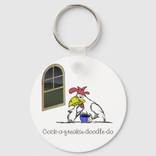 Porte-clés Poulet fatigué