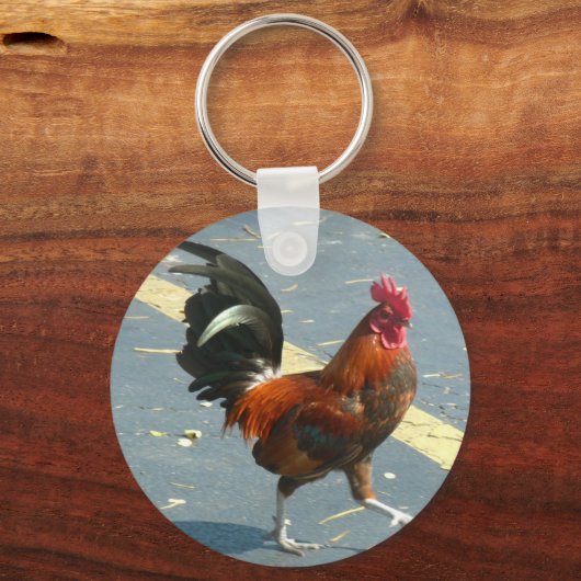 Porte-clés Poulet occidental clé (Recto)