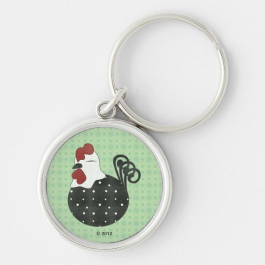 Porte-clés Poulet potelé (Devant)