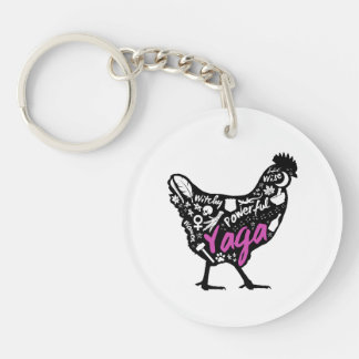 Porte-clés poulet Yaga