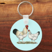 Porte-clés Poulets de la rivière Indian (Recto)