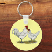 Porte-clés Poulets de pieds bleus (Recto)