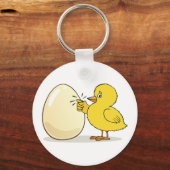 Porte-clés Poulets Et Oeufs Jaunes (Recto)