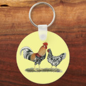 Porte-clés Poulets islandais (Recto)