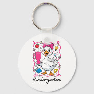 Porte-clés Poulette Idiote Enfant De Maternelle Fille 1er Jou