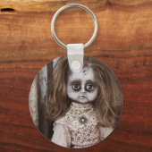 Porte-clés Poupée gothique déplaisante en porcelaine Goth vic (Recto)