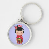 Porte-clés Poupée japonaise (Devant)