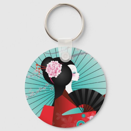 Porte-clés Poupée Origami 3 Porte - clé (Recto)