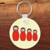 Porte-clés Poupées de peaux d'imbrication (Recto)