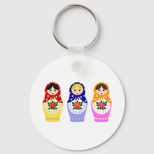 Porte-clés Poupées Matryoschka (Recto)