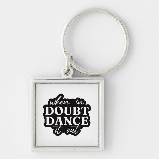 Porte-clés pour amateur de danse (Devant)