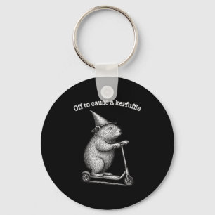 Porte-clés Pour Causer Une Effervescence Trottinette Marmotte