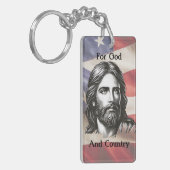 Porte-clés Pour Dieu et la Patrie (Devant gauche)